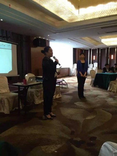 高子馨老师某银行的两天课程结束