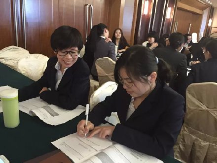 高子馨老师某银行的两天课程结束