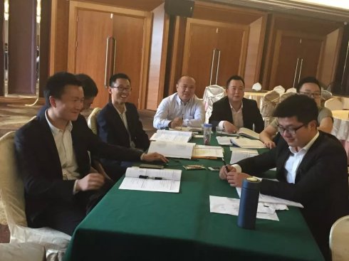 高子馨老师某银行的两天课程结束