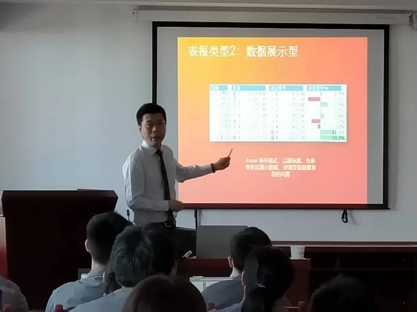 周刚为中车集团培训《EXCEL 数据分析技巧》课程
