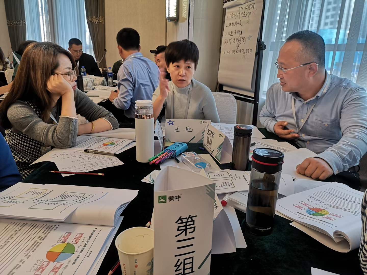 苏进老师为蒙牛集团开展《4D领导力》工作坊