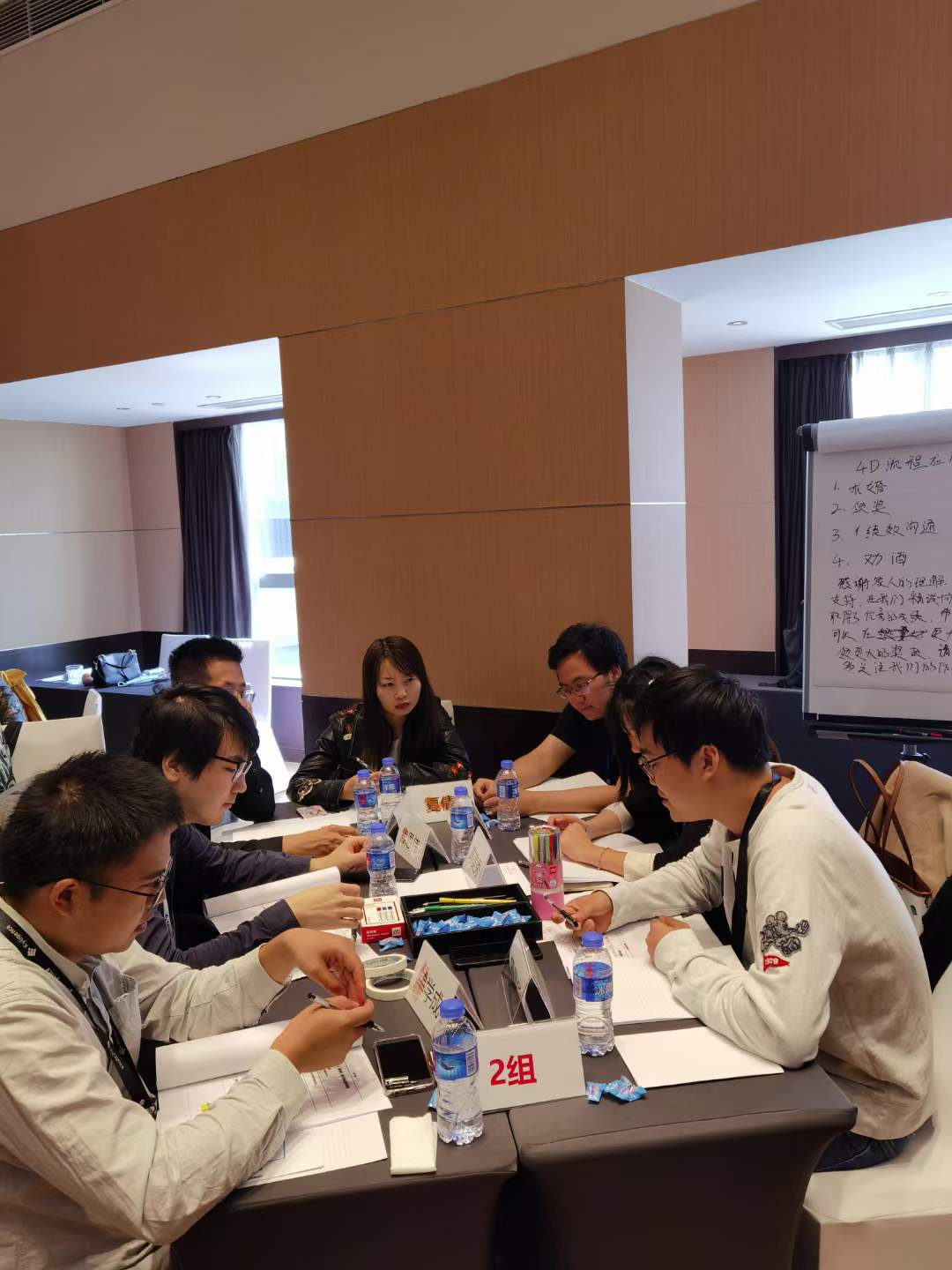 苏进老师为跬智信息技术公司进行4D领导力培训