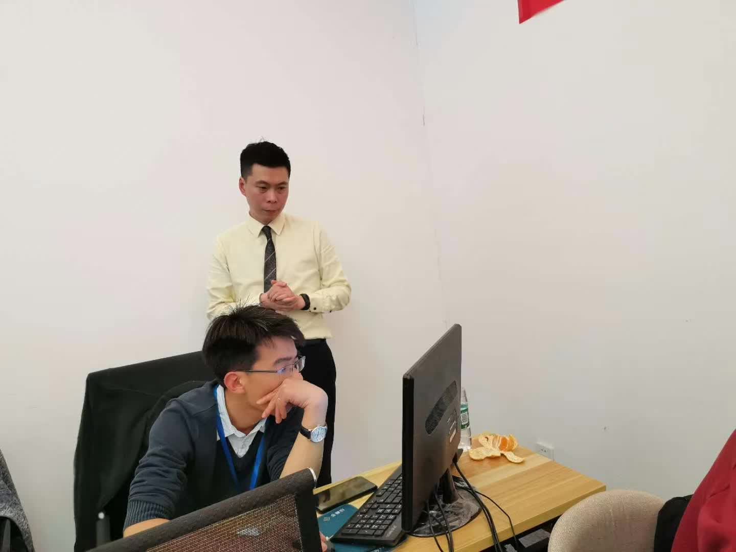 周刚老师为恒隆通培训《EXCEL 高效办公软件》