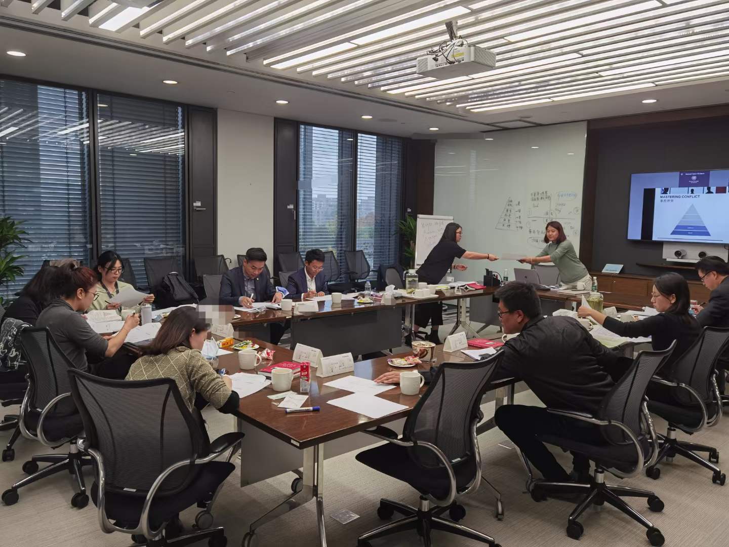 苏进为拜耳开展《克服团队协作五障碍》工作坊