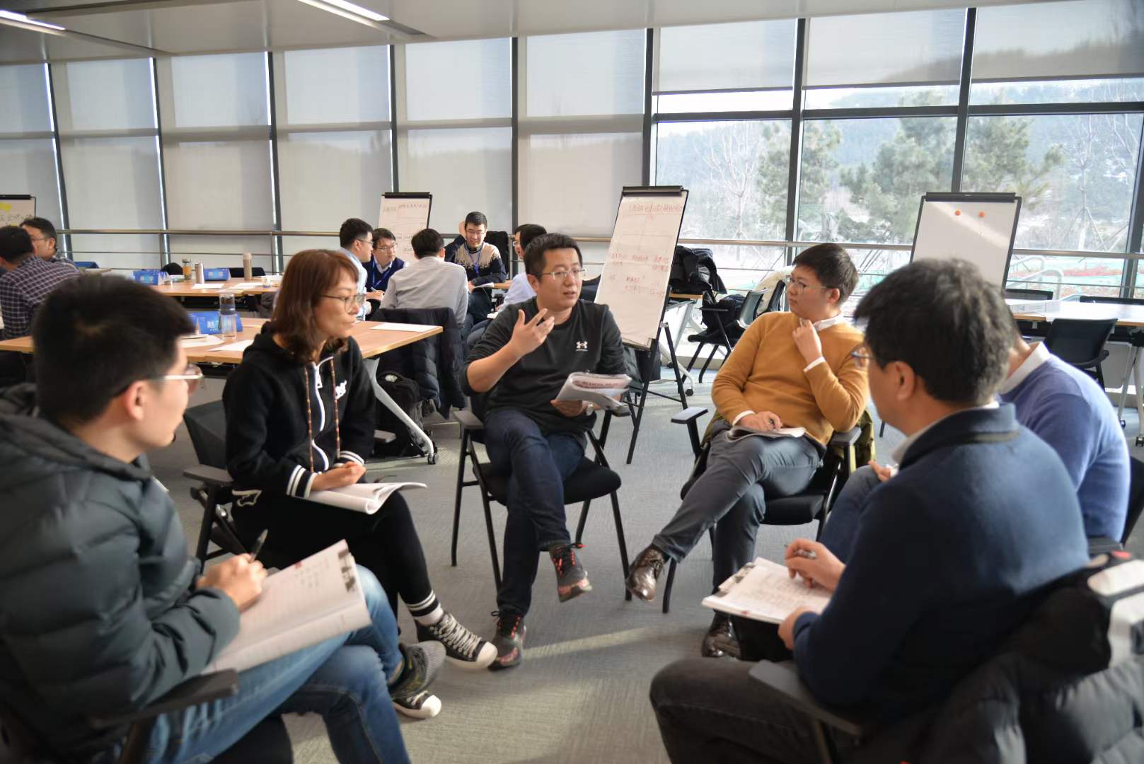 苏进为万华化学集团提供《团队协作工作坊》