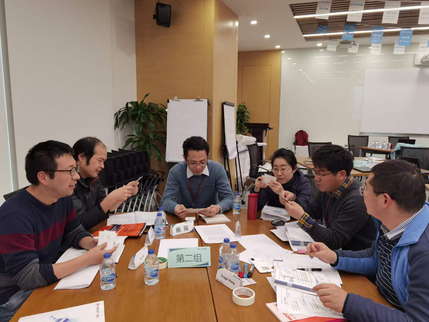 苏进为ARM中国公司开展《领越领导力》工作坊