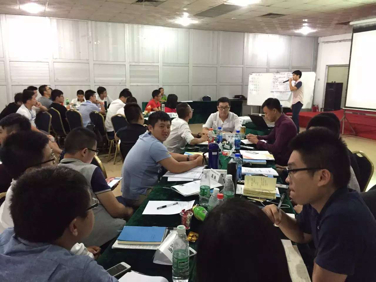 李成林给美的环境事业部讲《创新营销》课程