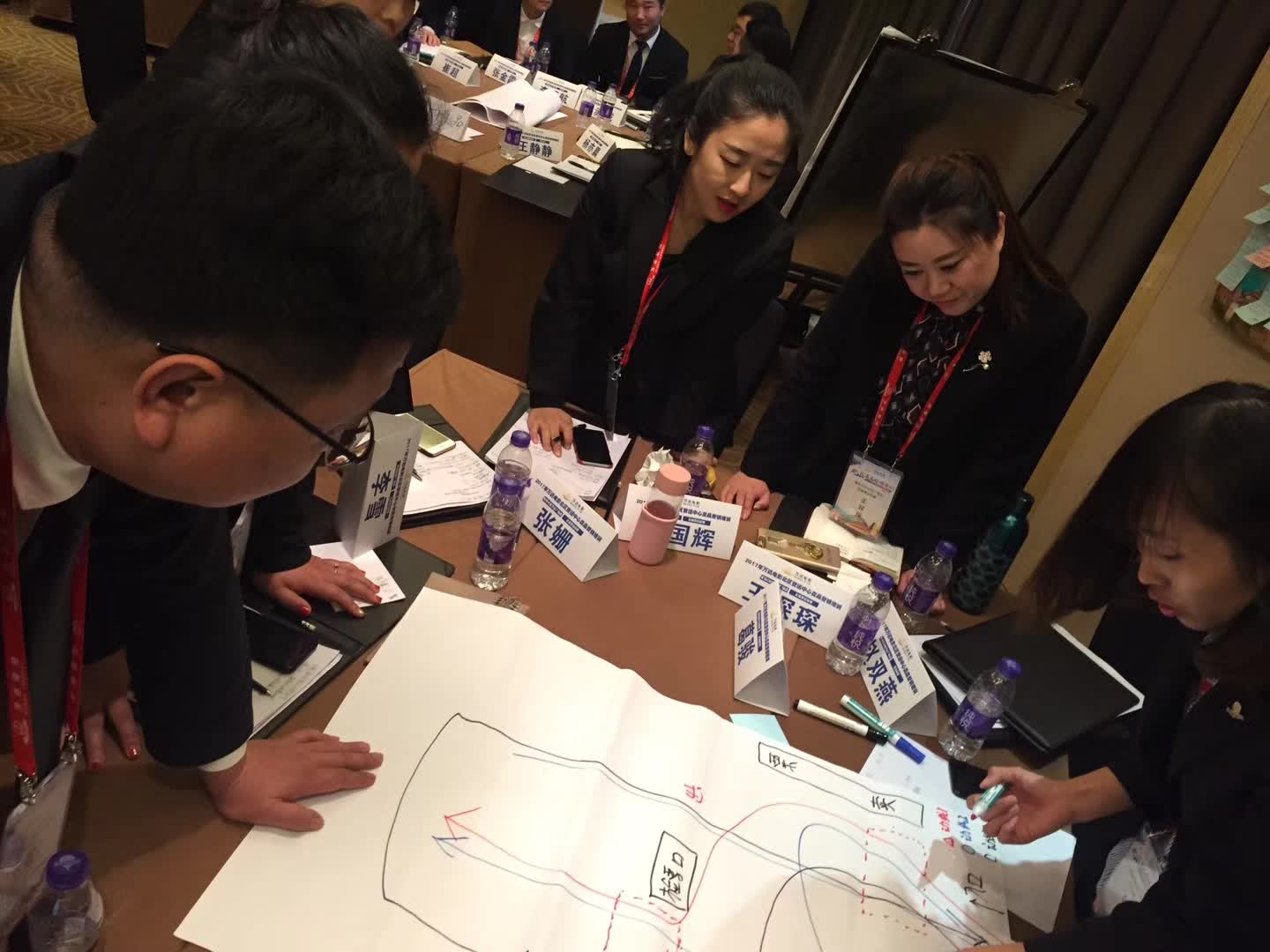 李成林给万达影院运营管理者讲《产品陈列》课