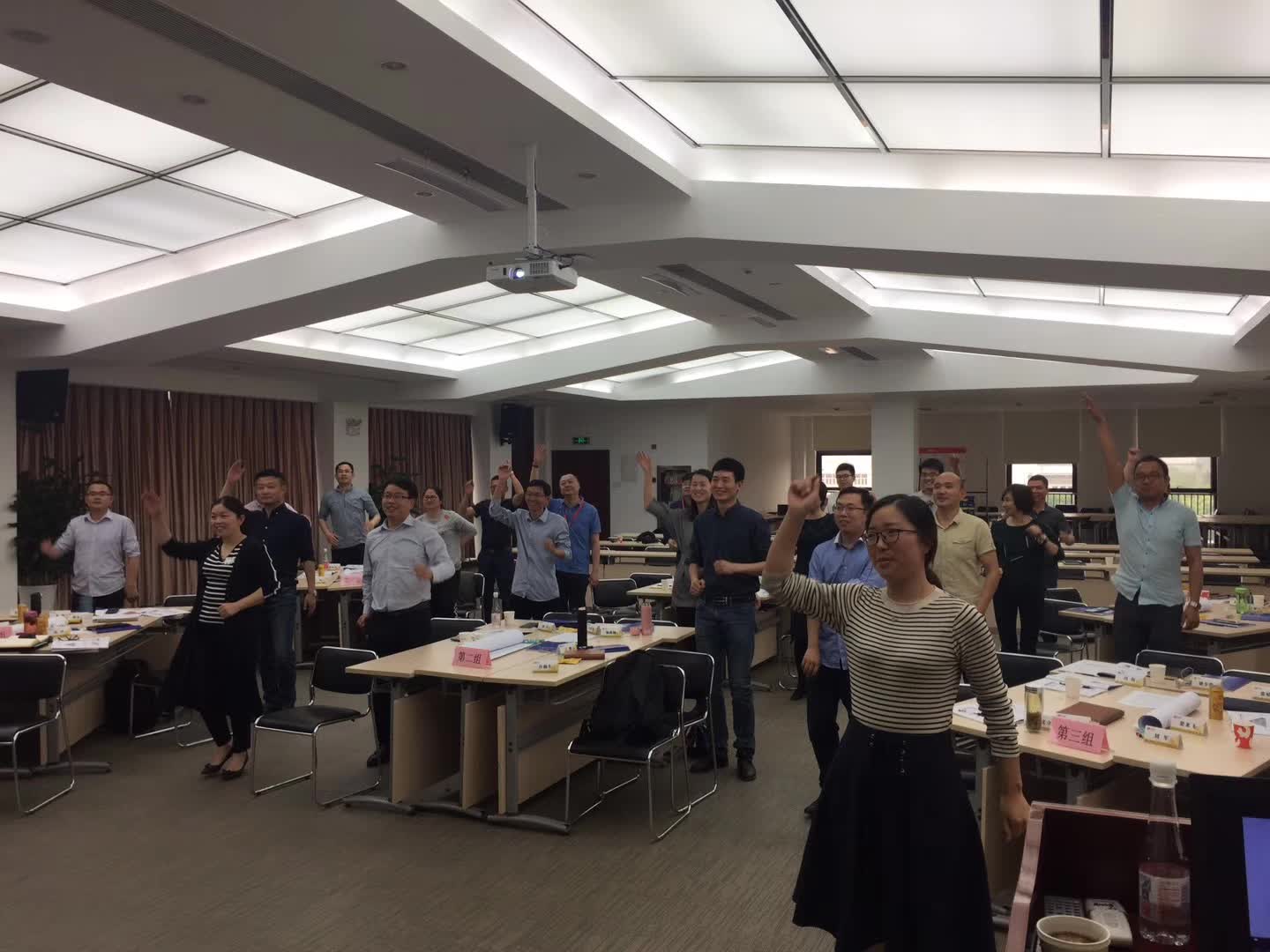 李成林给洽洽食品讲《创新营销》课程