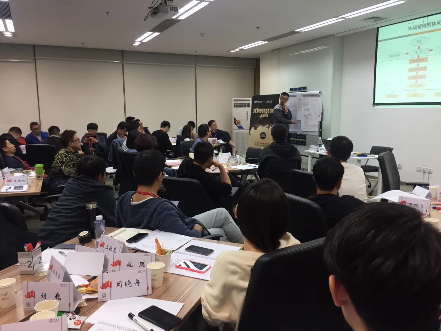 李成林给京东集团做《消费者心理学》共创营