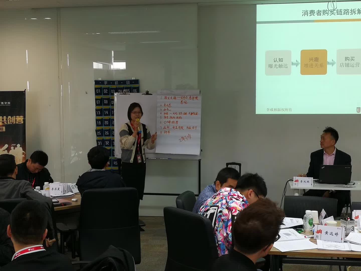 李成林给京东集团做《消费者心理学》共创营