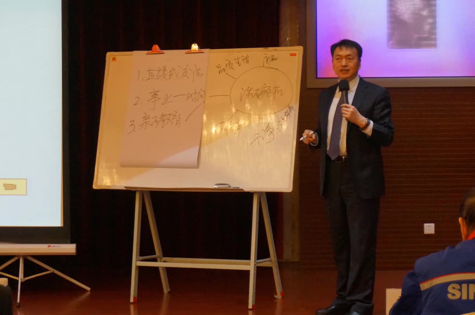 李成林给四川中石化讲《客户销售和谈判技巧》