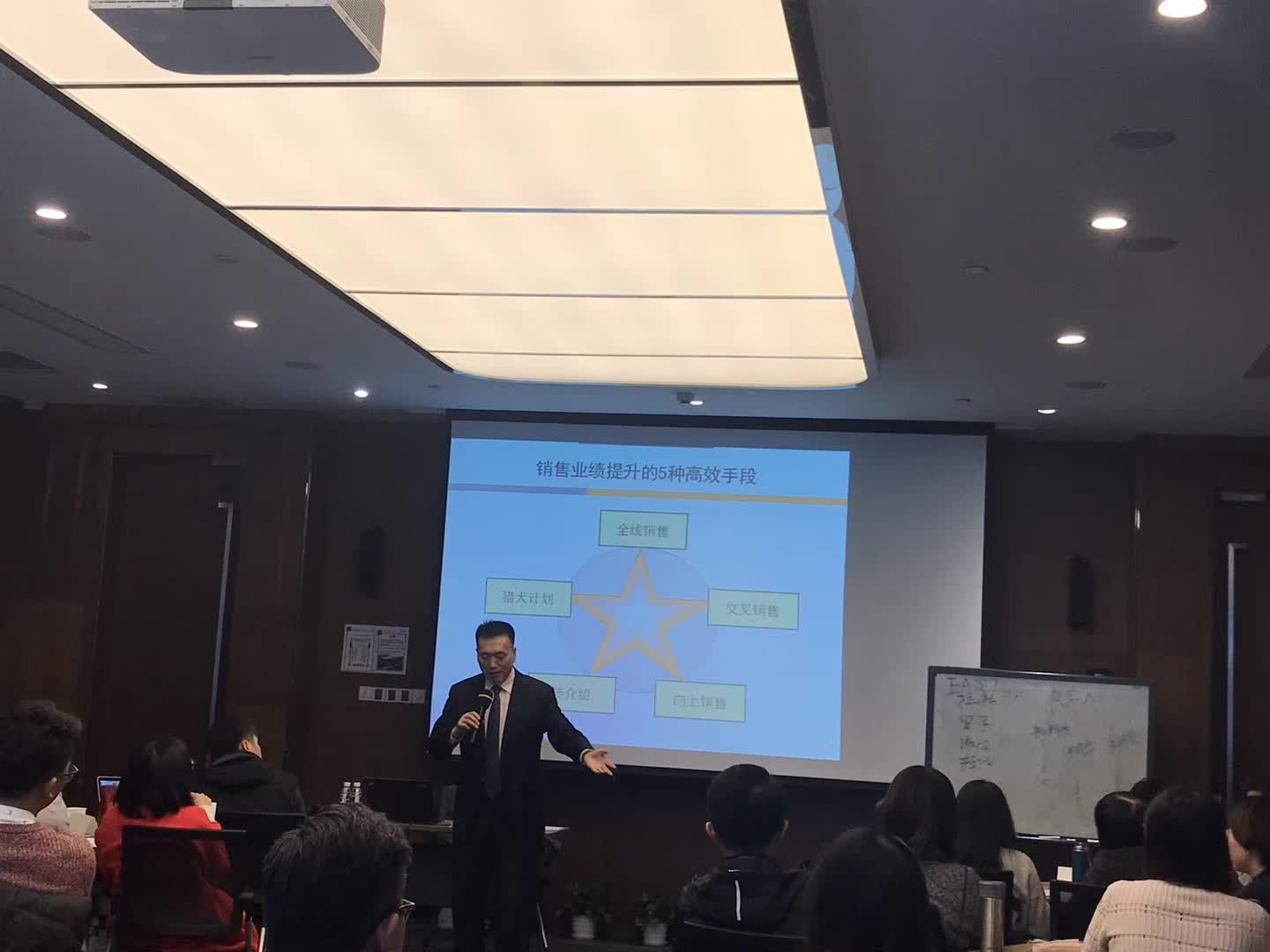 李成林给立白集团讲整合营销推广策略与方法