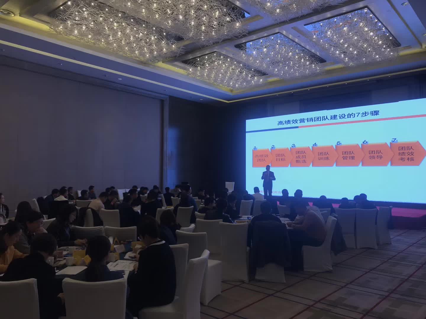 李成林给奶粉领导品牌-飞鹤讲《钢铁团队》