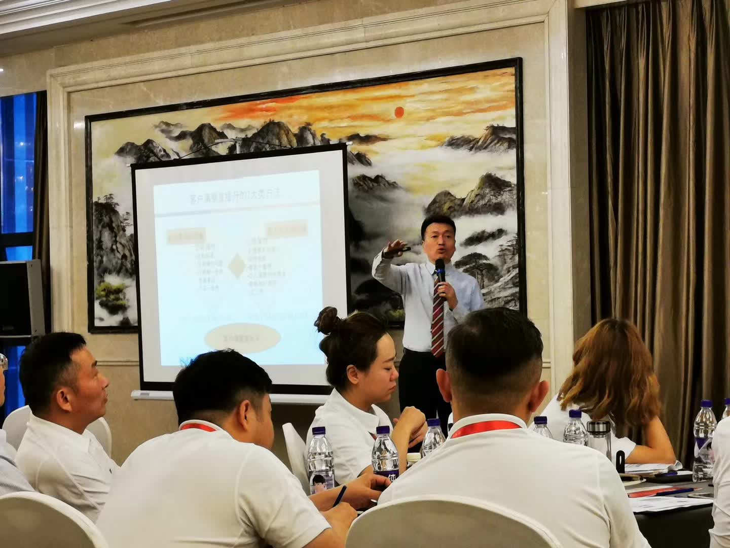 李成林给一汽大众经销商讲《门店销售提升》