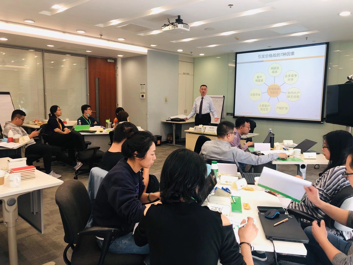 李成林给施耐德讲《定价策略》课程