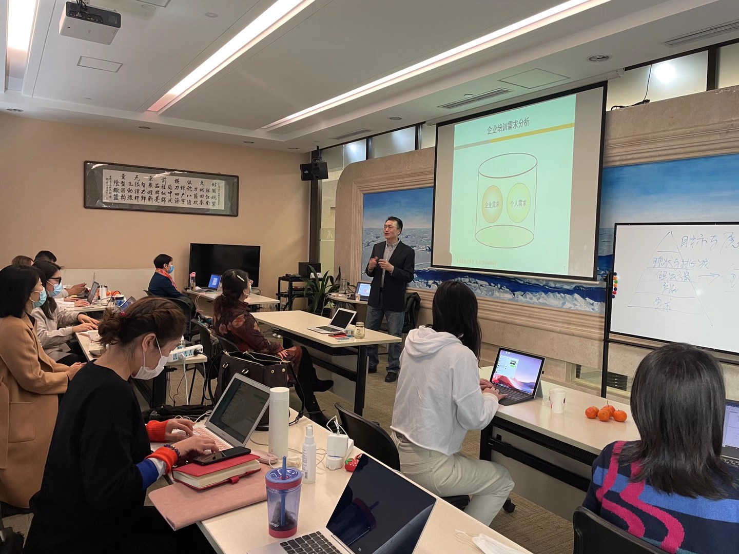 李成林给北大纵横商学院讲《培训行业的2B销售》