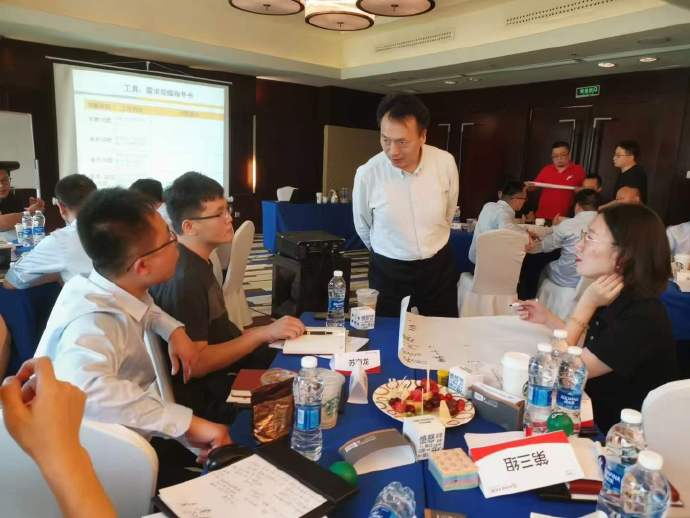 李成林给京东、新华三的朋友做B2B客户销售流程