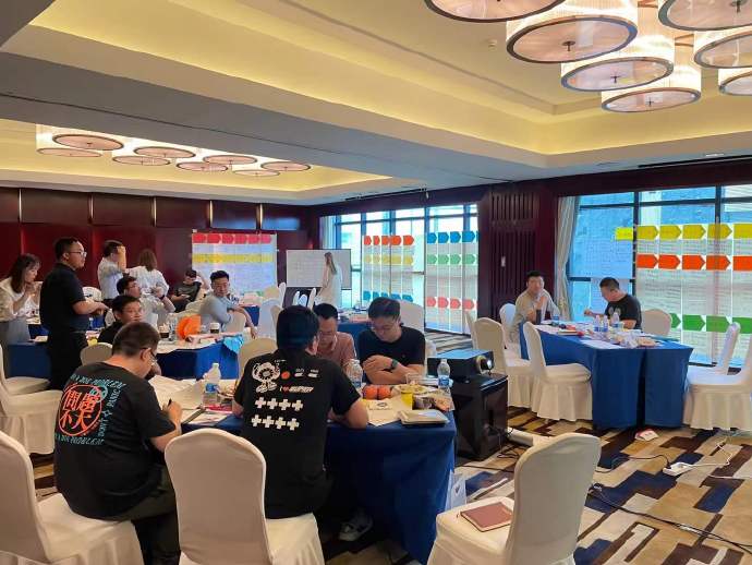 李成林给京东、新华三的朋友做B2B客户销售流程