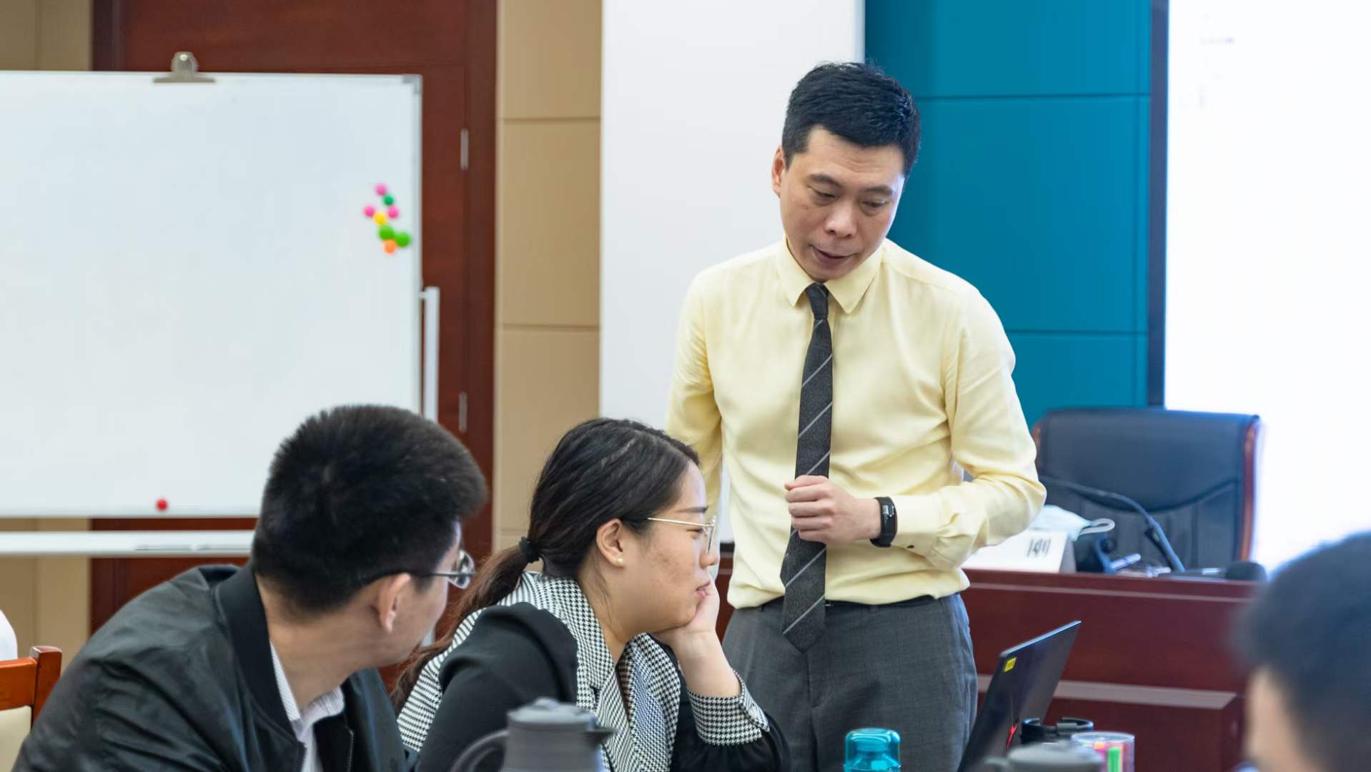 周刚为国家电网培训第一期逻辑思维与汇报演绎