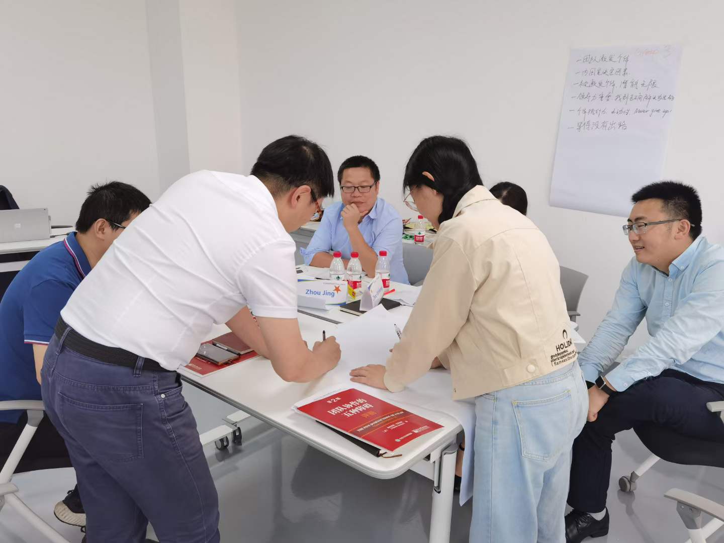 苏进老师为德国舍弗勒开展团队协作工作坊