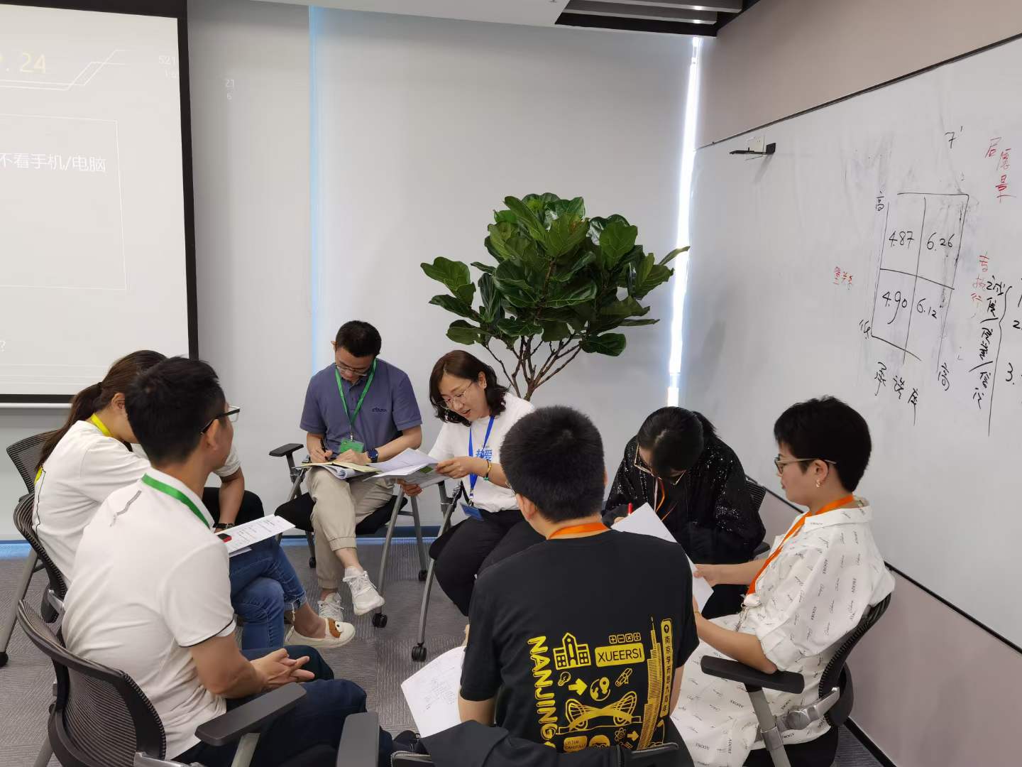 苏进老师为学而思培优开展4D领导力工作坊