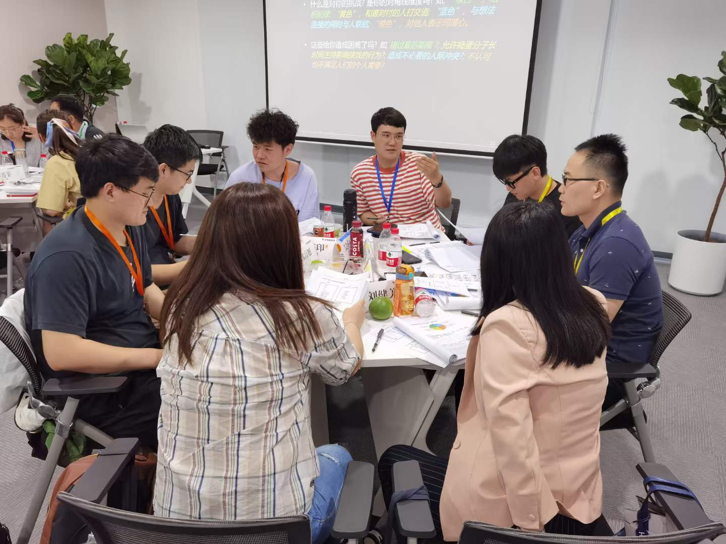 苏进老师为学而思培优开展4D领导力工作坊