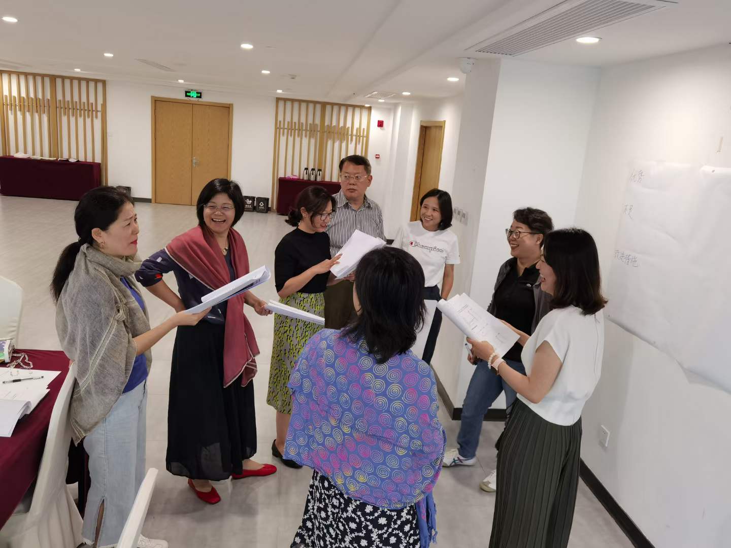 苏进为德国舍弗勒开展第二期团队协作工作坊