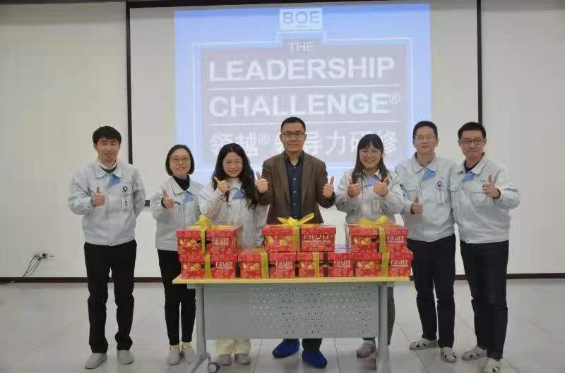 苏进为京东方提供《领越领导力》工作坊圆满结