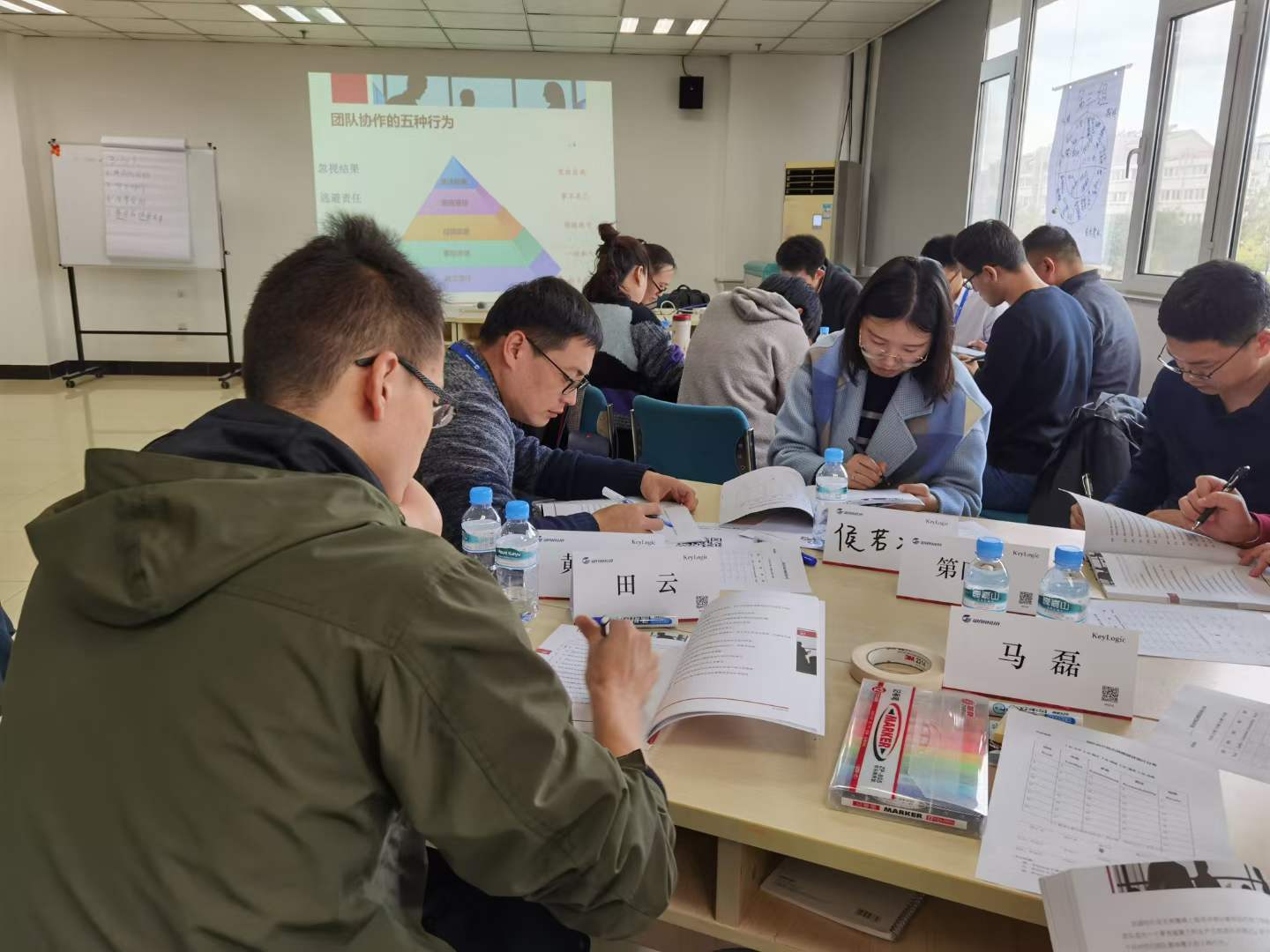 苏进为万华化学开展团队协作工作坊