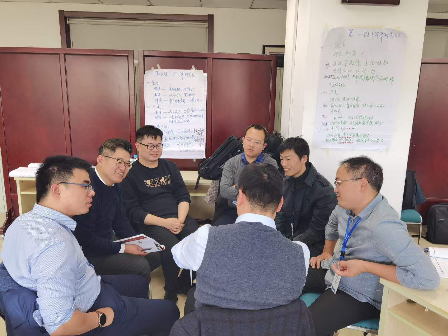 苏进为万华化学开展团队协作工作坊