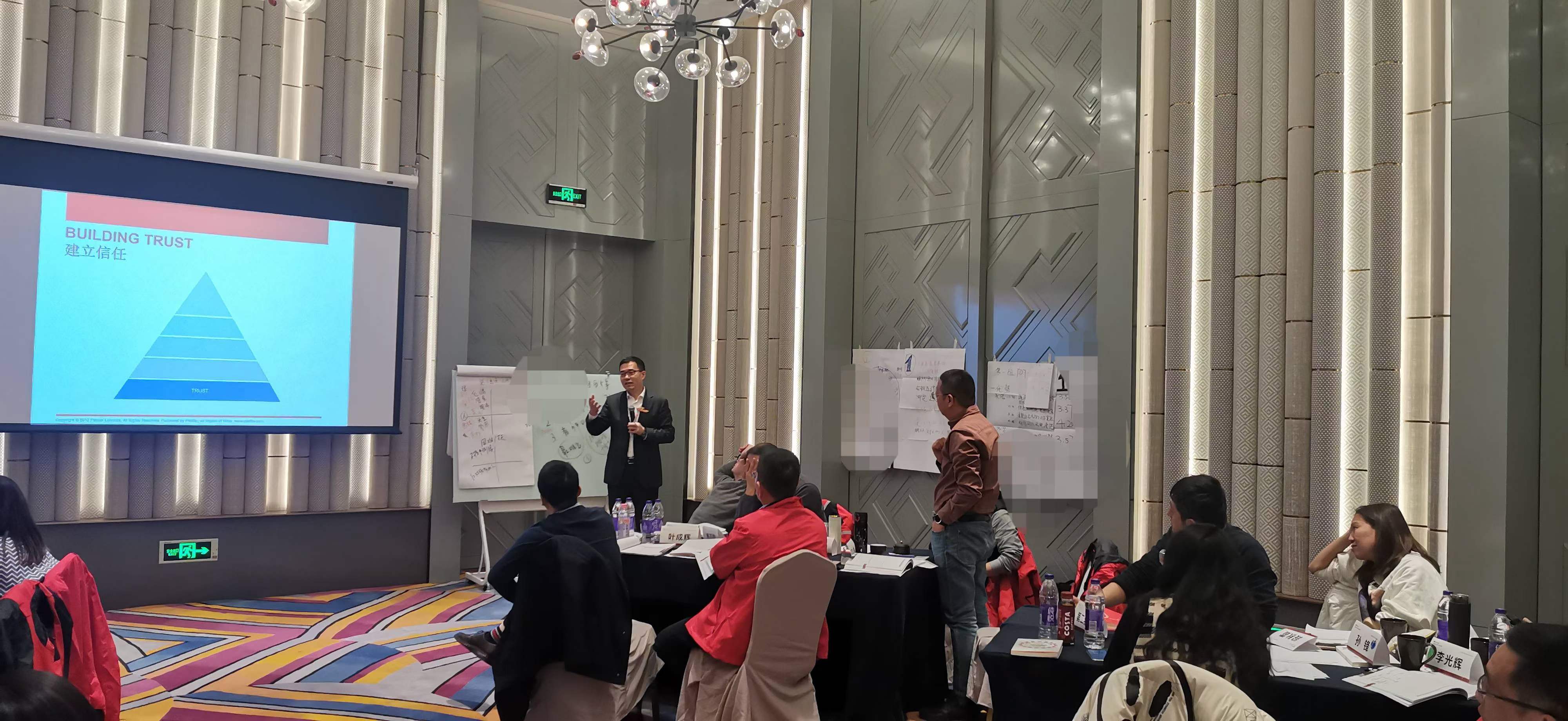 苏进为云南太古可口可乐开展团队协作工作坊