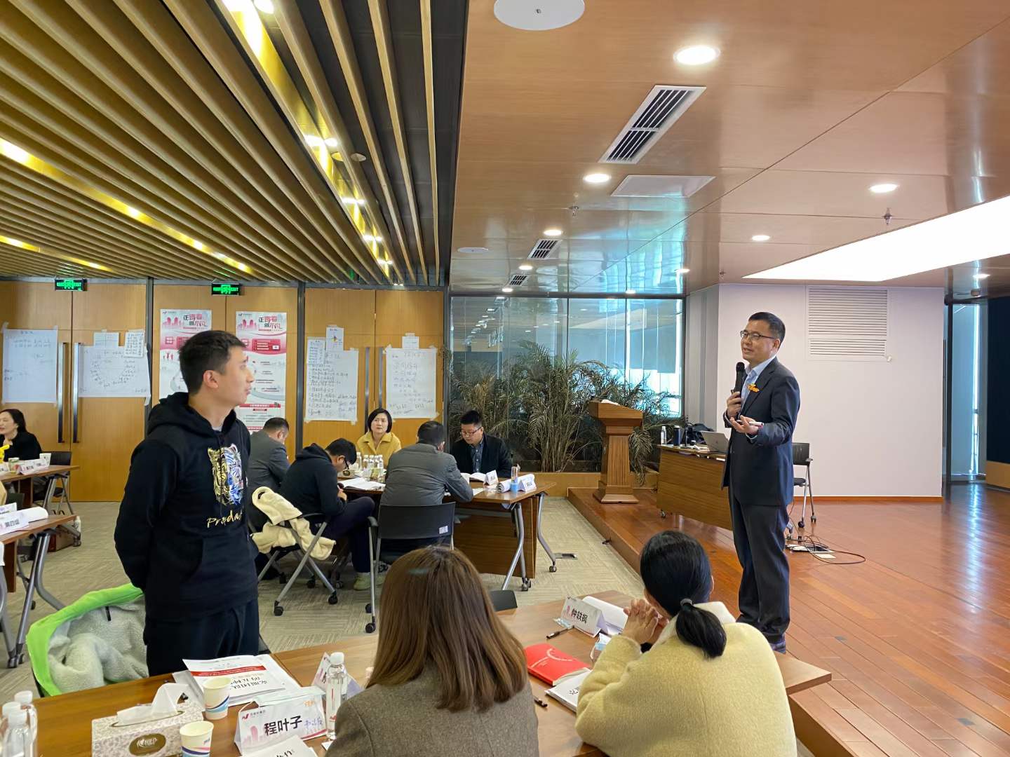 苏进为苏高新集团提供团队协作领导工作坊