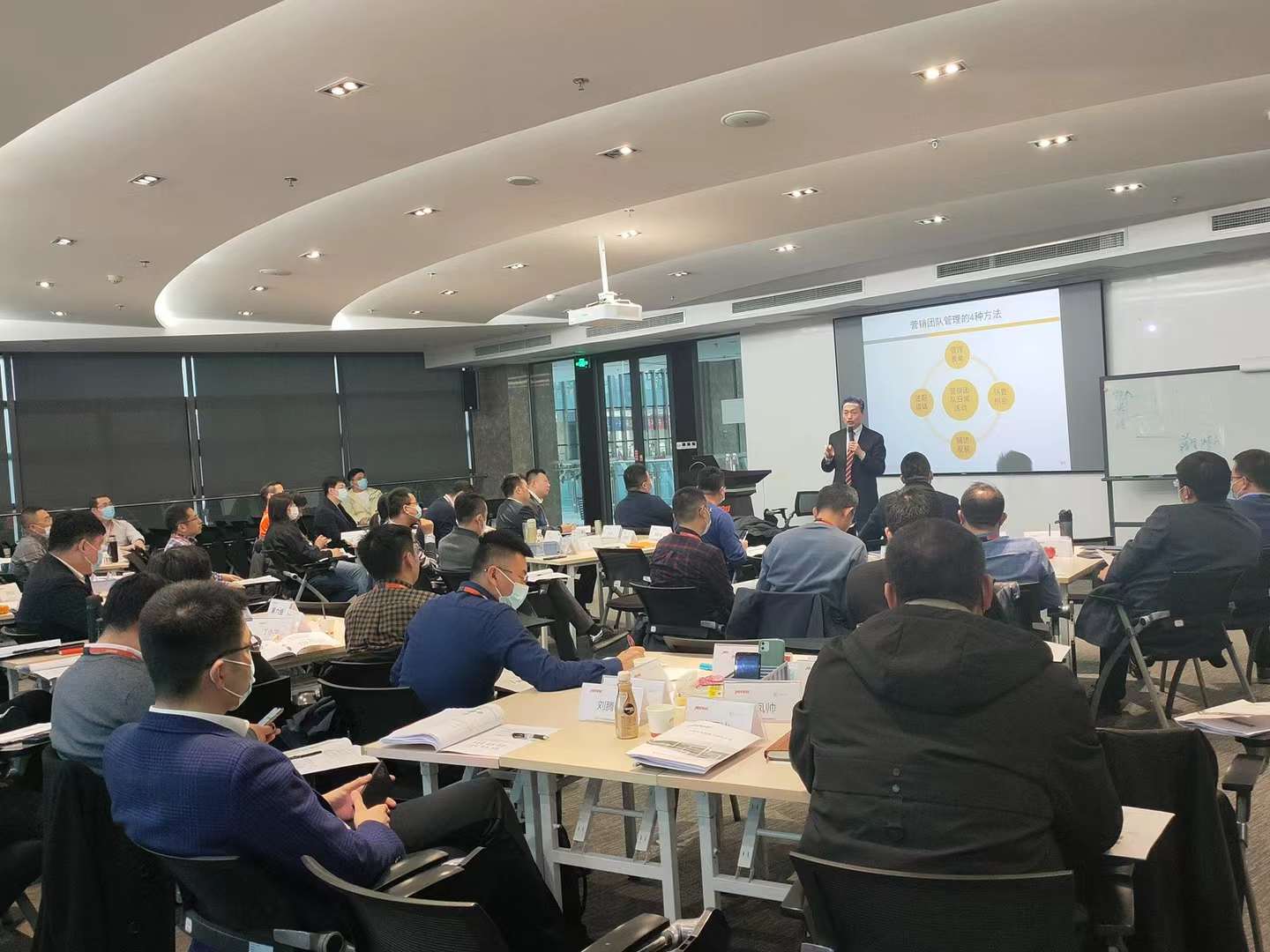 李成林给杰瑞股份讲大项目型销售和团队管理