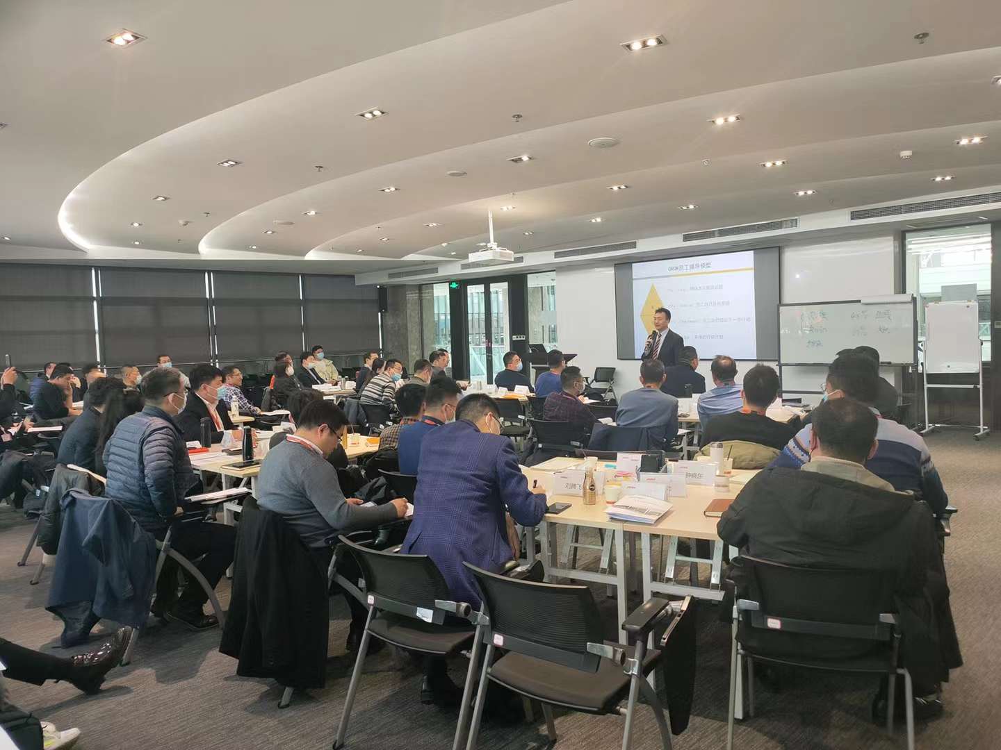 李成林给杰瑞股份讲大项目型销售和团队管理