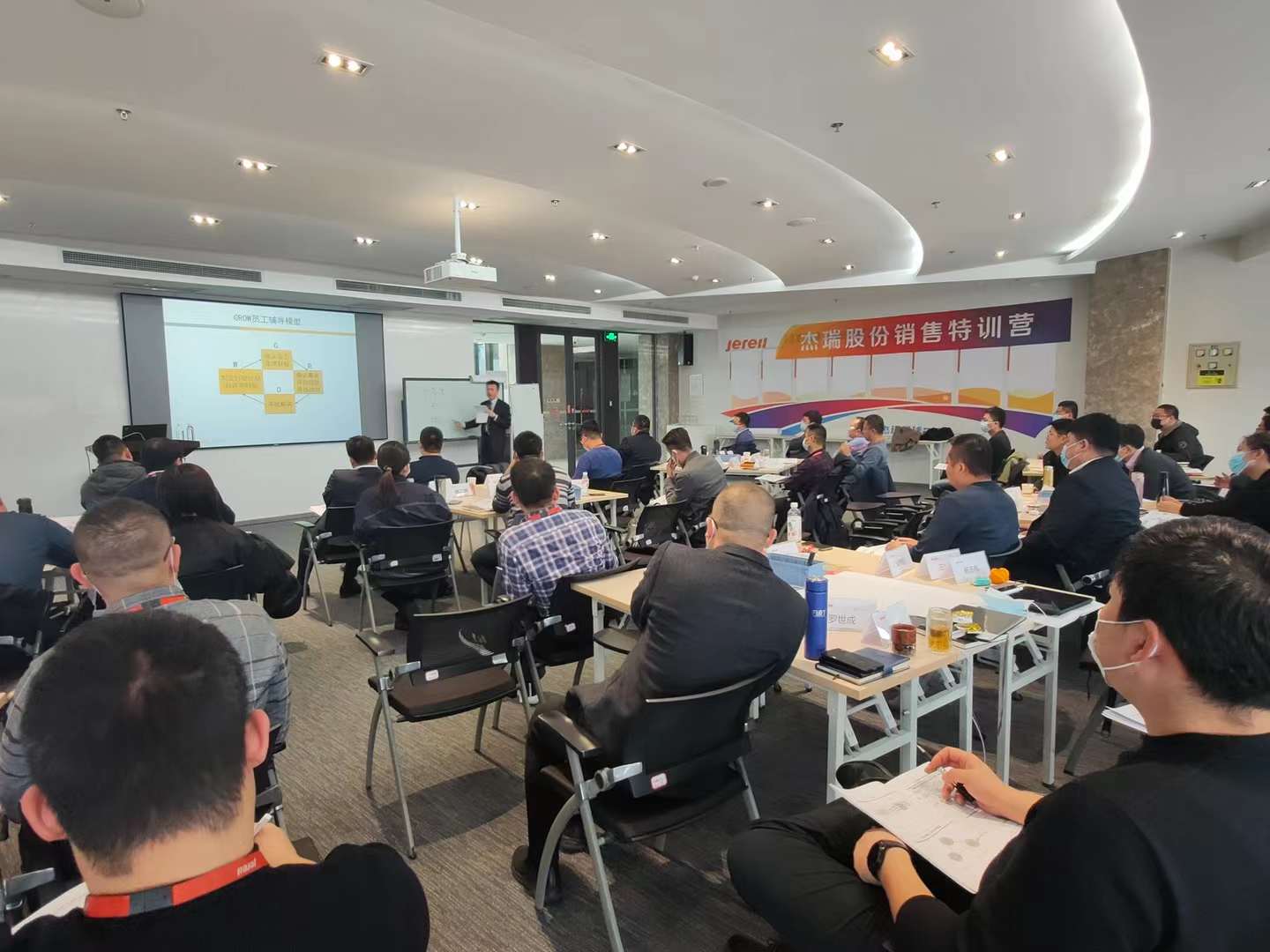 李成林给杰瑞股份讲大项目型销售和团队管理