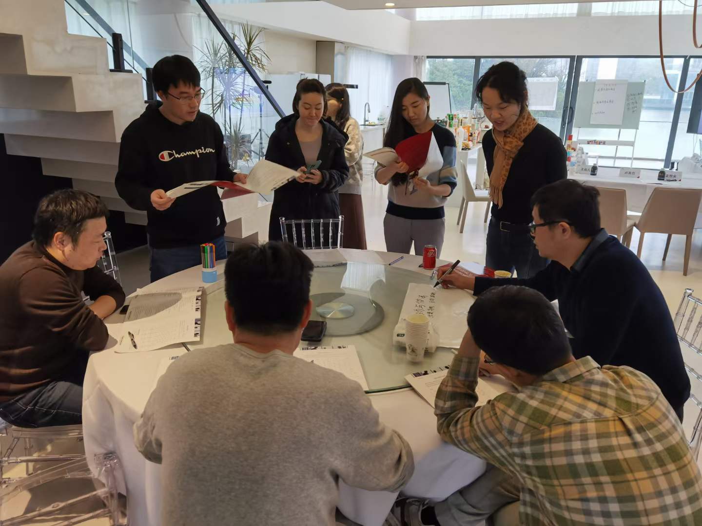 苏进为非夕科技开展克服团队协作五障碍工作坊