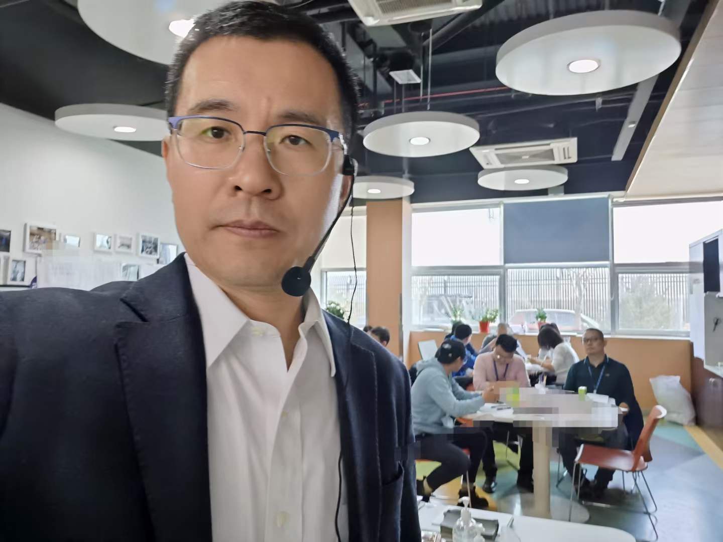 苏进为宁夏某数据公司开展团队协作工作坊