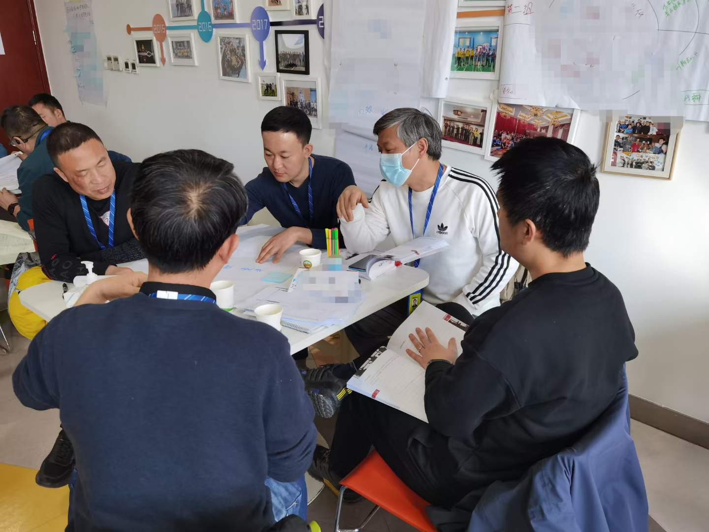 苏进为宁夏某数据公司开展团队协作工作坊