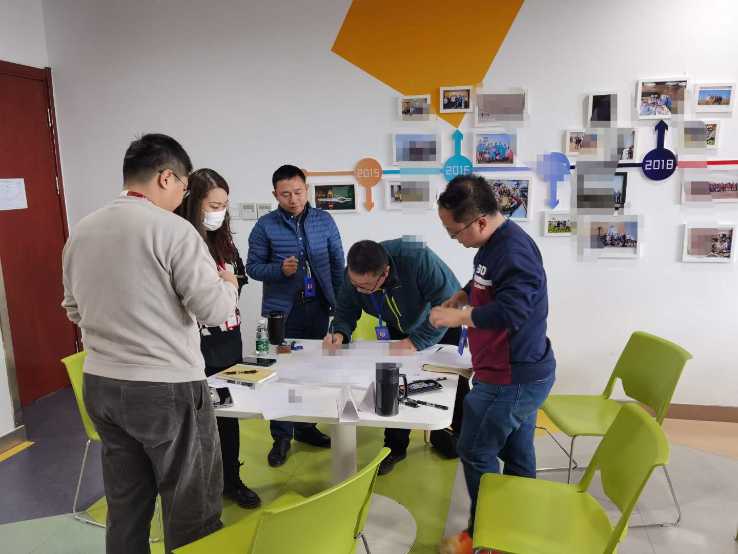 苏进为宁夏某数据公司开展团队协作工作坊