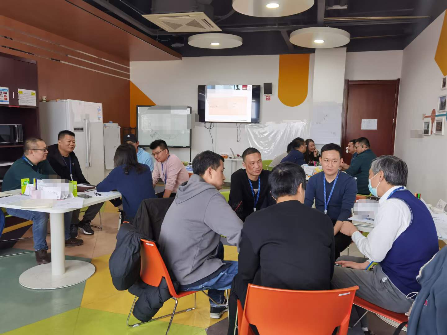 苏进为宁夏某数据公司开展团队协作工作坊