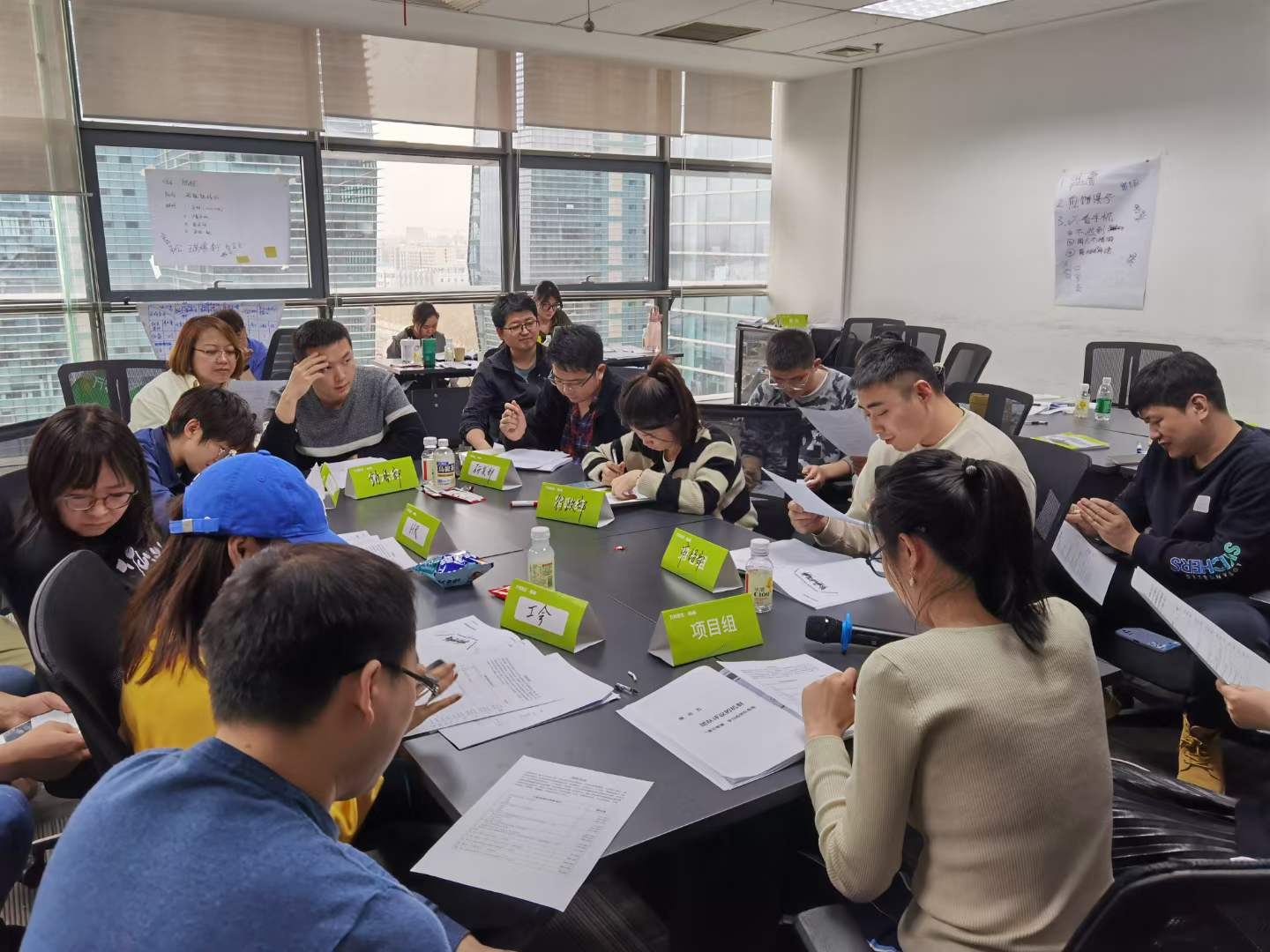 苏进为拍拍网开展两天的团队领导力工作坊