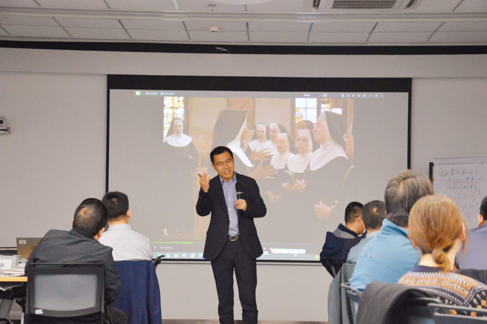 苏进为金风科技开展《管理者核心五任务》课程