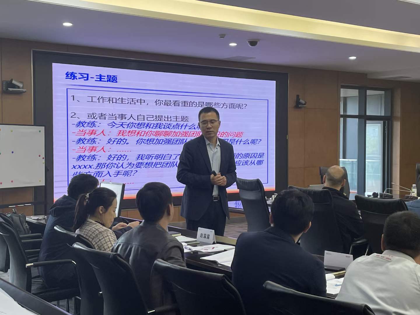 苏进为郑州日产开展第三期《教练领导力》培训