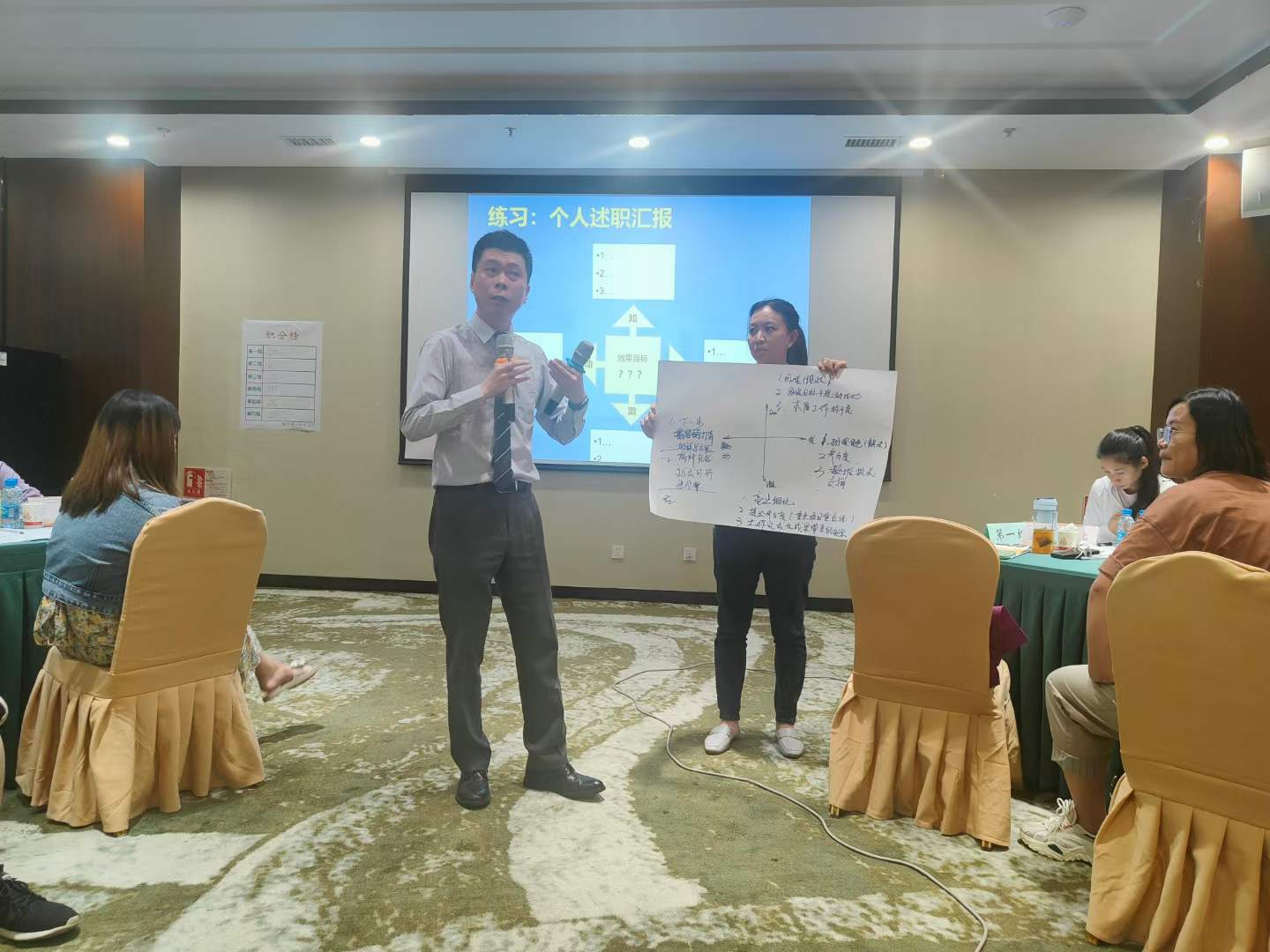 周刚为锡业集团讲授《高品质PPT汇报四把秘钥》