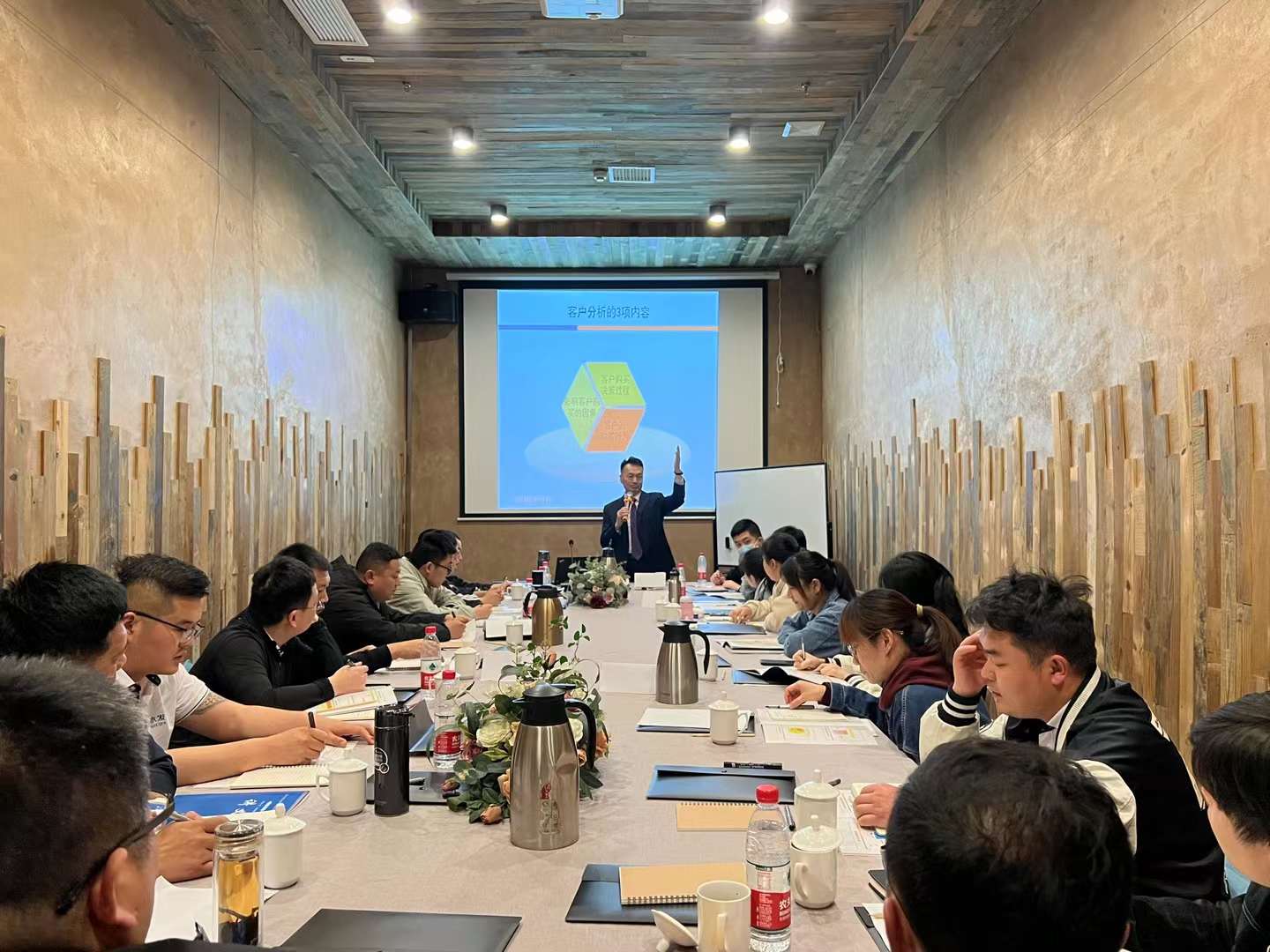 李成林给山东水发集团讲《销售倍增》课程