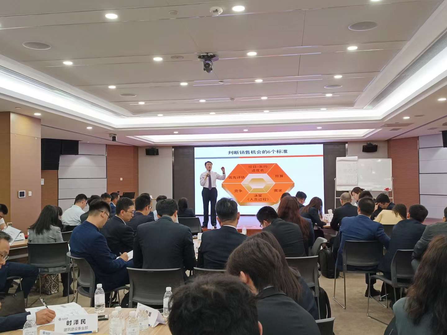 李成林给海通恒信讲《大客户销售策略》课程