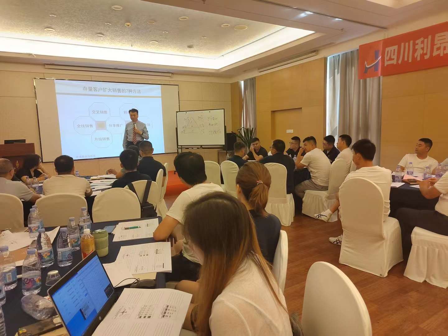 李成林给四川利昂投资集团讲《营销管理画布》