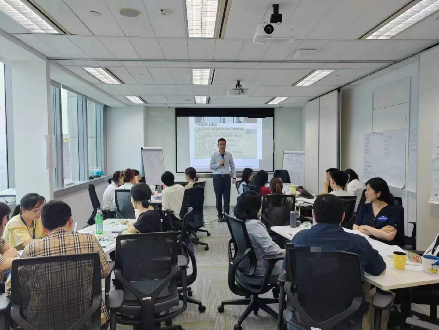 苏进为恒天然集团开展《团队协作工作坊》