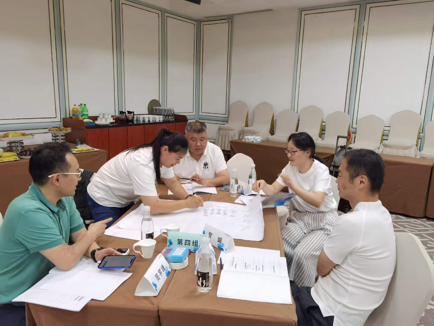 苏进为宽岳医疗的中高层开展领导力培训